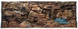 3D beige rock background 146x54cm in 2 sections