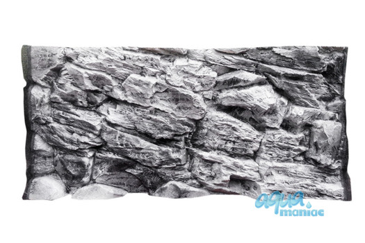 3D grey rock background 117x54cm