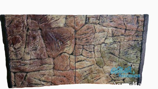 JUWEL Vision 260 3D thin rock background 117x54cm in 2 sections