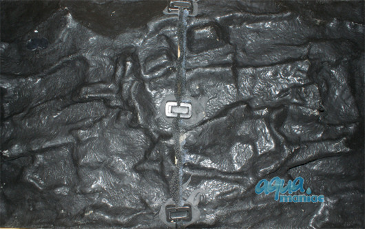 JUWEL Vision 450 3D Beige Rock Background 148x56cm in 3 sections