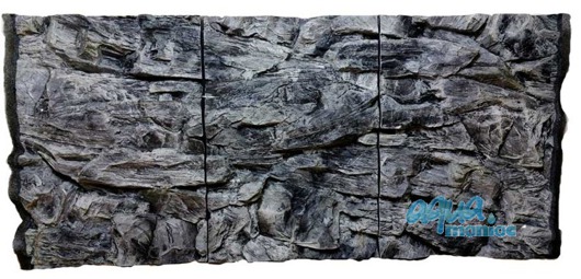 Juwel Vision 400 Grey Rock Background 146x54cm in 3 sections