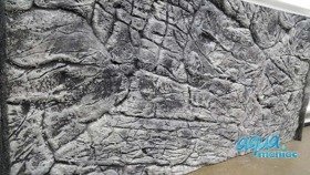 3D Background Thin Grey Rock 57x56cm 1czesc