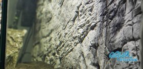 3D Foam Rock Grey Background Module size 50x55cm 